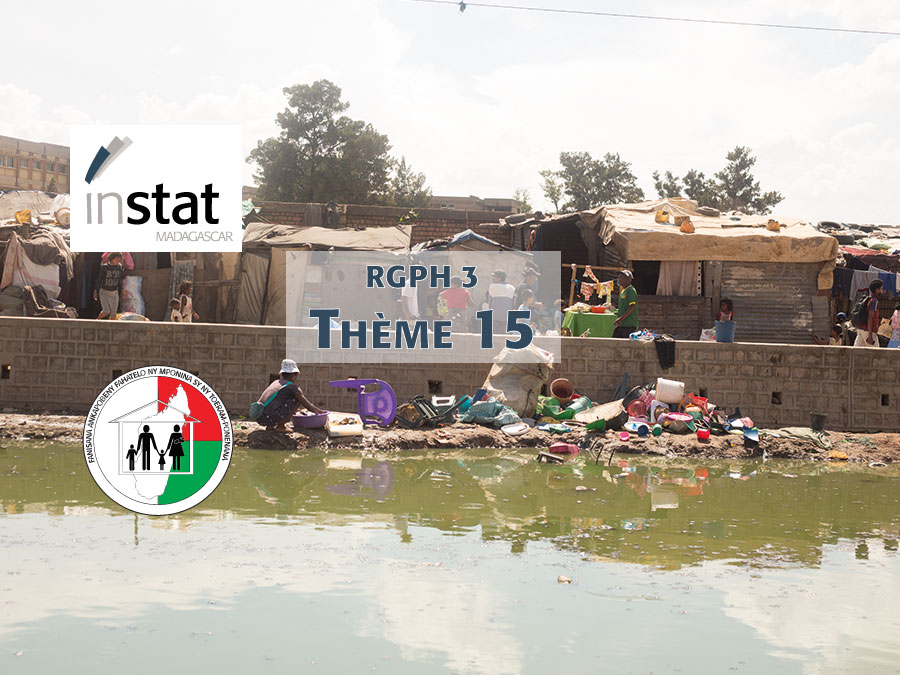 RGPH 3 | Rapport thématique - Thème 15 - Mesure et cartographie de la pauvreté non monétaire des ménages et de la population à Madagascar